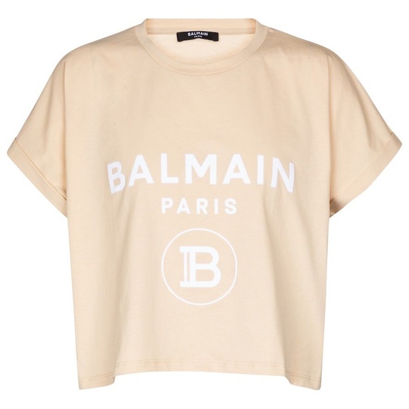 BALMAINLogo cotton jersey T-shirt